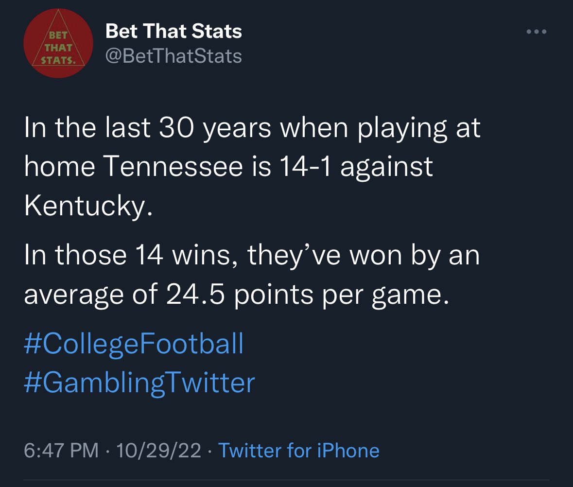 BetThatStats's tweet image. If you had taken the advice that these stats were giving, you would’ve won all 3 bets. 

#BettingStats
#GamblingTwitter