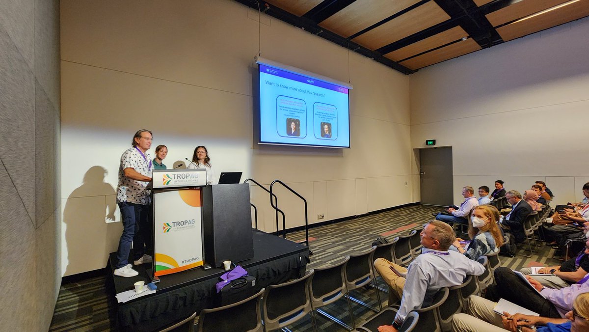 Pablo J. Zarco-Tejada (@zarcotejada) on Twitter photo Happy to co-chair a session on Predictive Agriculture with <a href="/ABPotgieter/">AB Potgieter</a> at @TropAg2022 in Brisbane. Great collaboration with <a href="/theGRDC/">GRDC</a> in the CropPhen project led by Andries, with <a href="/caminoccg/">Carlos Camino</a> talking about his latest work <a href="/EU_ScienceHub/">EU_ScienceHub</a> on hyperspectral imaging. Happy to co-chair a session on Predictive Agriculture with <a href="/ABPotgieter/">AB Potgieter</a> at @TropAg2022 in Brisbane. Great collaboration with <a href="/theGRDC/">GRDC</a> in the CropPhen project led by Andries, with <a href="/caminoccg/">Carlos Camino</a> talking about his latest work <a href="/EU_ScienceHub/">EU_ScienceHub</a> on hyperspectral imaging.