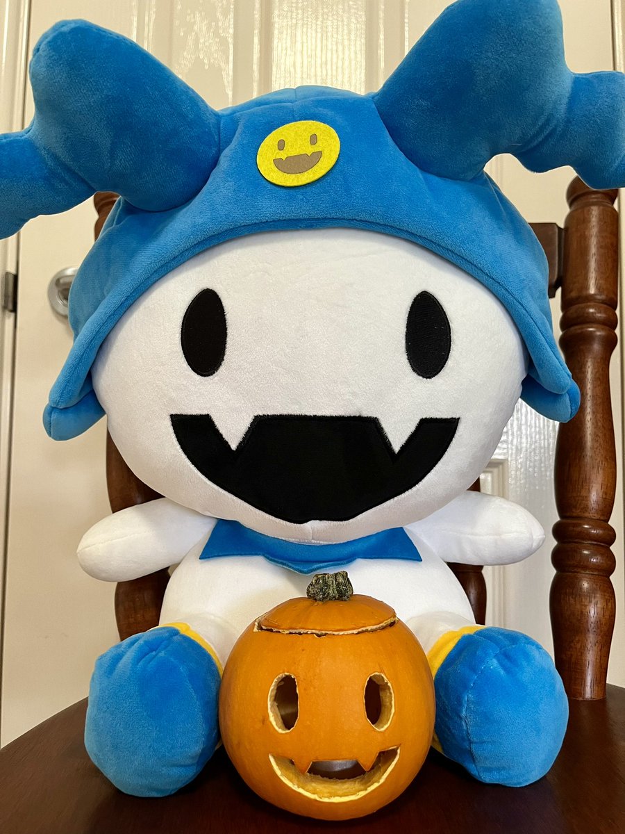 MsS2020YS's tweet photo. Happy Halloween hee ho #atlusfaithful #smt #persona https://t.co/eUlYMDClCf