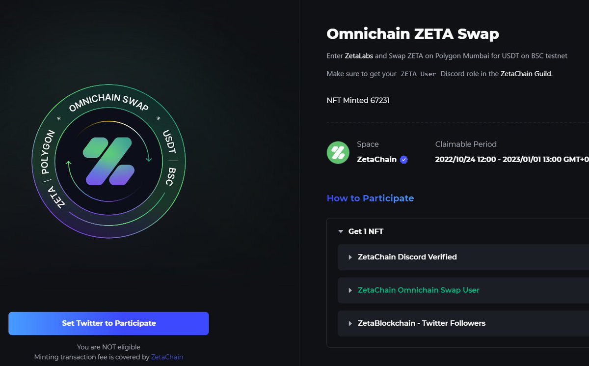 ZETA目前NFT总量7W个，目前得到的消息是ZETA
第一轮的融资金额不低于1000W
https://t.co/6w96E4QrS9
OPT的NFT活动目前总量40W
ARB奥德赛NFT总量目前37W
P12的NFT总量也是接近40W
Lifeform目前的LBT总量接近10W https://t.co/P4gz93l7Ej