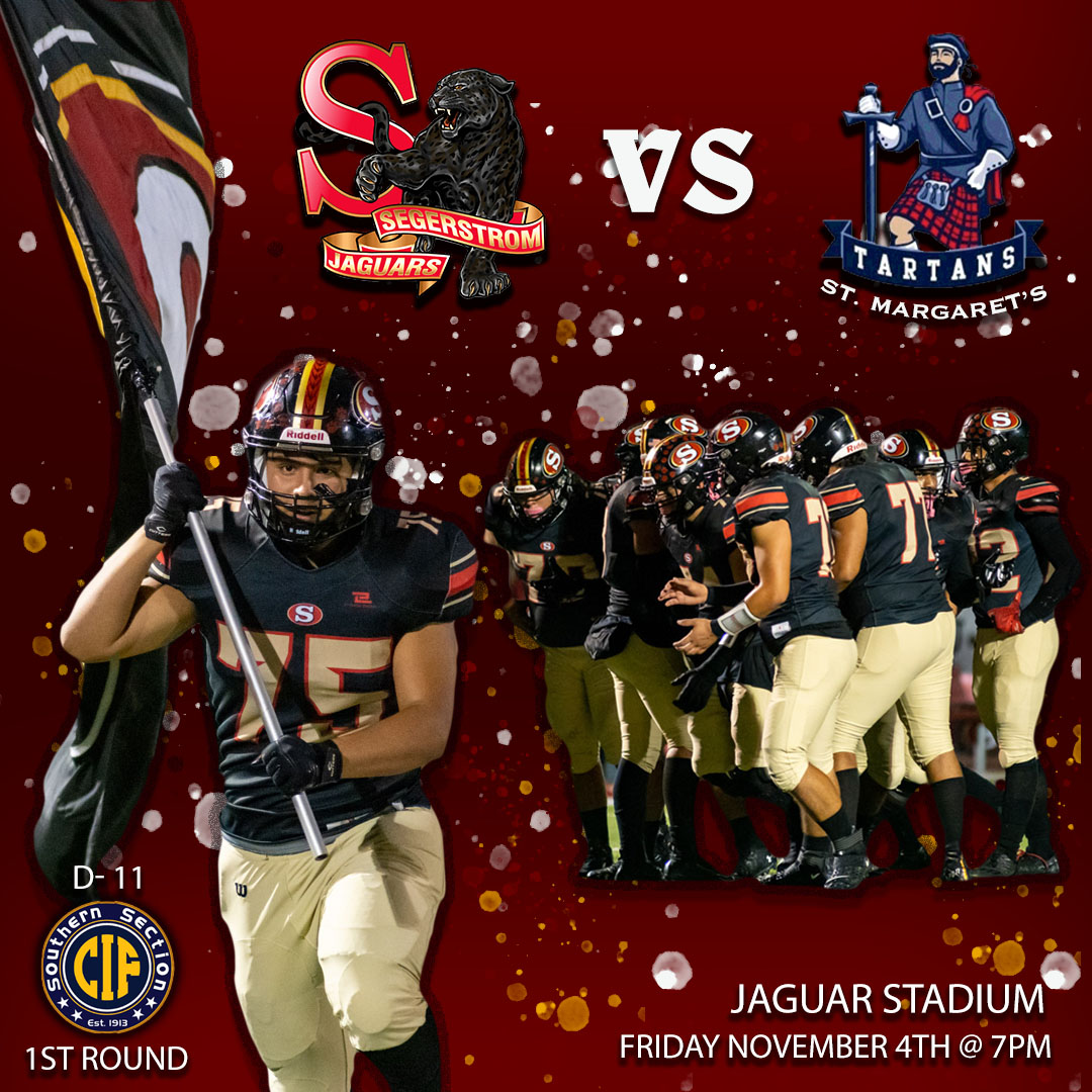 thebaus's tweet photo. The Jaguars are CIF bound. Let's fill the stadium. @smesfootball @coachtagaloa31 @sega_football @sfhsjaguars @JagAthletics @OCSportsZone @CIFSS #RCLCF #segastrong #2022 #jagaurpride #FOE #thejungle https://t.co/3Op3eKHV93