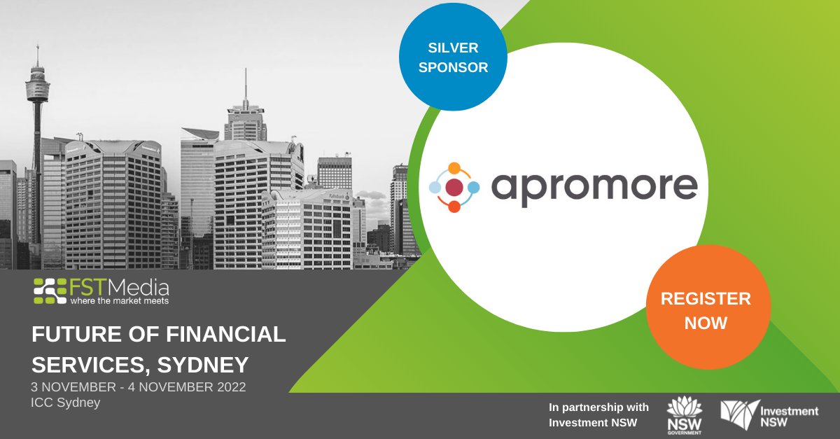apromore_bpm's tweet photo. Join #Apromore #processmining at Future of Financial Services by @FSTMedia at @ICCSyd on Nov 3-4, 2022, to discuss current business challenges &amp; solutions with leaders in the #financialsector &amp; #technology experts.
Register: https://t.co/1FdjkrjW6n https://t.co/JjzUql5EEV