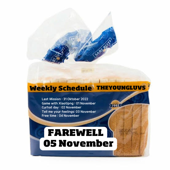 TheYoungLuvs's tweet photo. WEEKLY SCHEDULENYA, KAK. https://t.co/pntL76CxNq