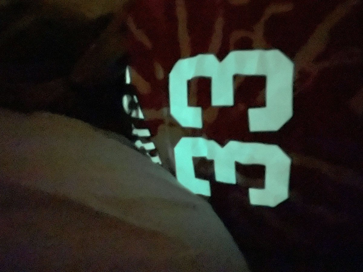 Only1Sable's tweet image. When your GPS night shirt from #nkotbcruiseXI becomes your sleep shirt...but you forget the one small awesome detail...I glow in the dark...very brightly, lol!! Take me back to the lie-do!! @DonnieWahlberg @NKOTB