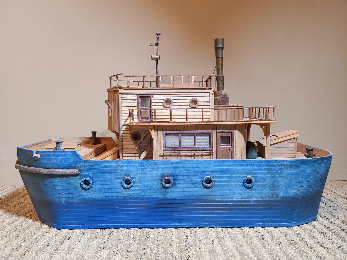 BOO! 👻

Spooked ya? Happy Halloween! To celebrate, we're proud to present the original Haliburton the Haunted Houseboat! A fair amount of work has been done to the prop, which we'll detail in a later thread, along with ruler pictures  and closeups. 

🎃🎃
#TheodoreTugboat