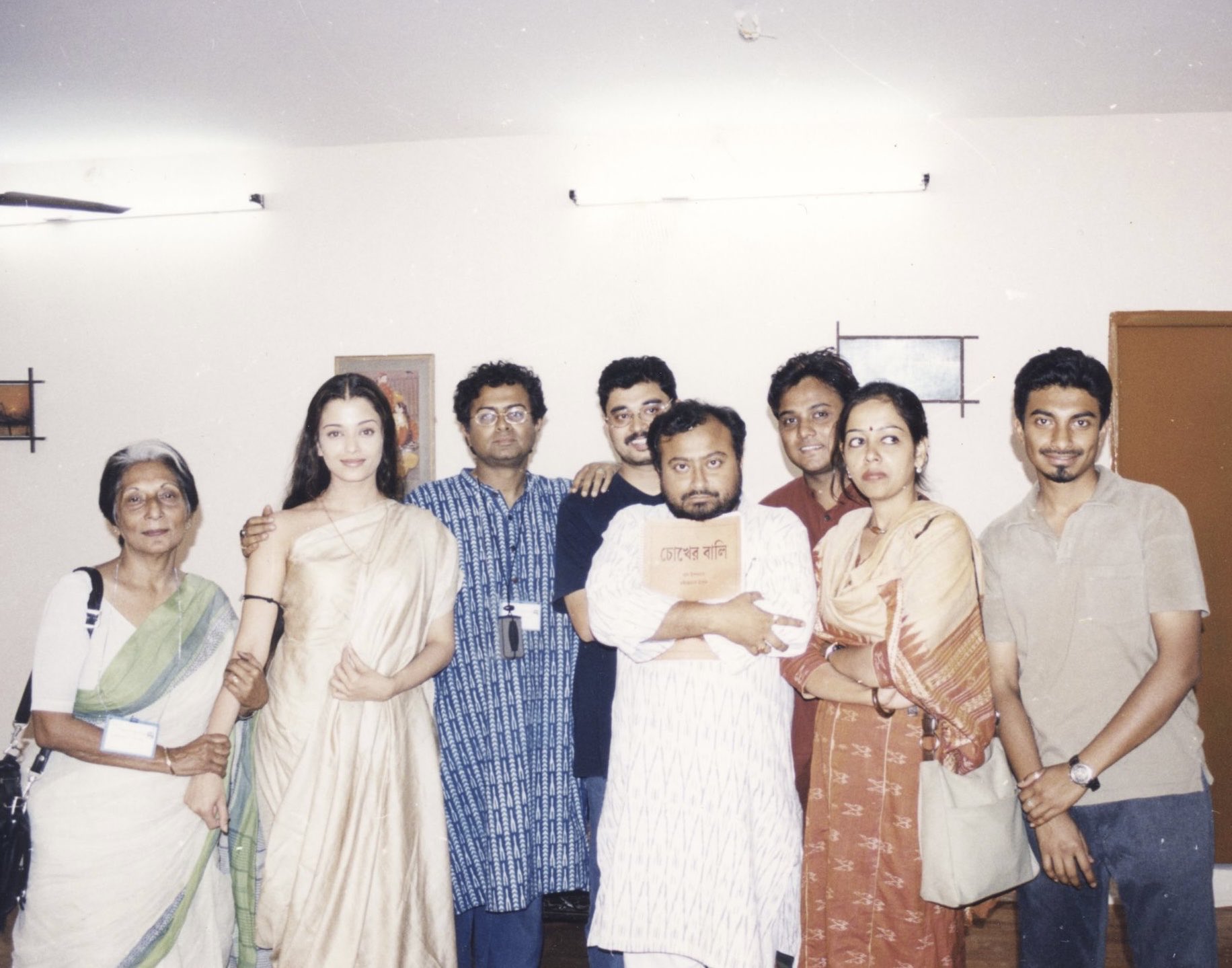 Kaushik Basu on X: "Old photo. Karna, when he took a year off to work on the film, with Aishwarya Rai and Rituparno Ghosh, during the shooting of Chokher Bali. https://t.co/ojRd6l7WIi" /