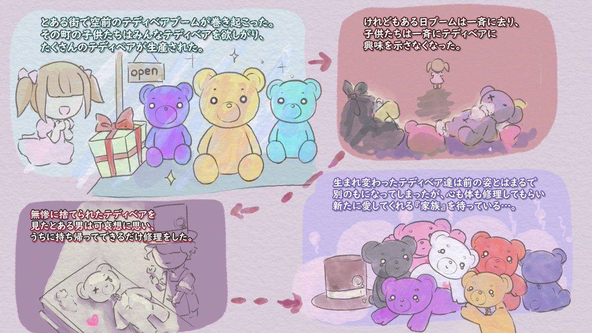 SugarShark4's tweet photo. HappyHalloween🎃🦇🕸
#SugarShark
#ハンドメイド
#みすべあ
#Missingbear https://t.co/eIZpIV6SXS