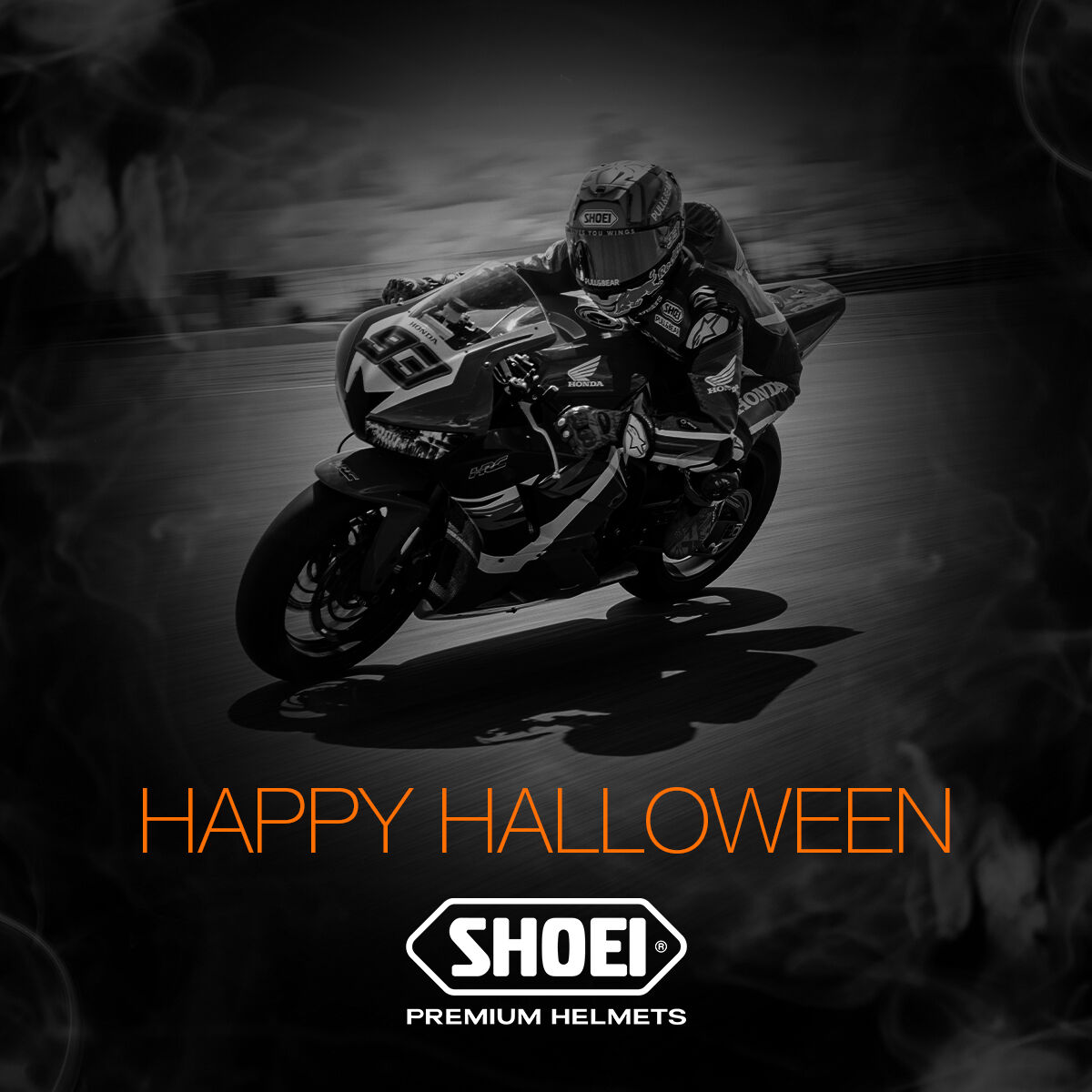 Wishing you all a Happy Halloween! 🦇👻🎃 #shoeihelmets #halloween #happyhalloween #shoei
