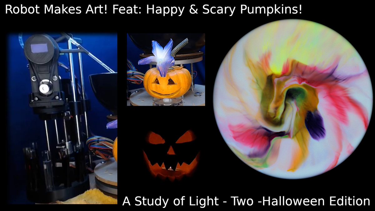 See A Study of Light - Two - Halloween Special here: youtube.com/watch?v=Zs2bdY…
#artwork  #Robot #Halloween #Halloween2022