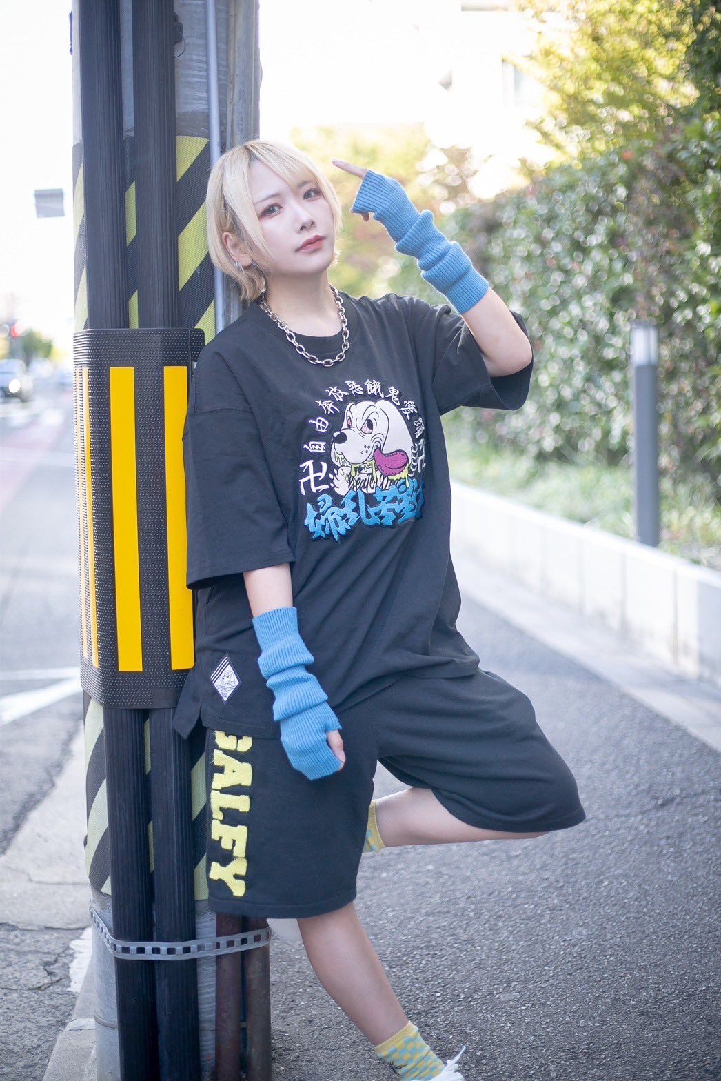 プランクスターズxGALFYコラボパーカー DUALISM × GALFY(デュアリズム