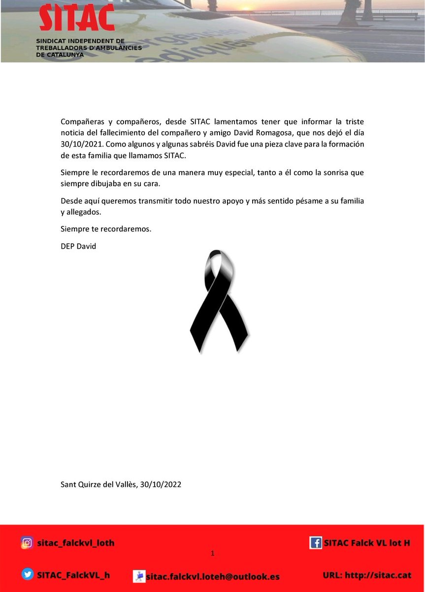 sitac18's tweet photo. Adéu company que la terra t'acompanyi!!! https://t.co/YkNtVmuaoR