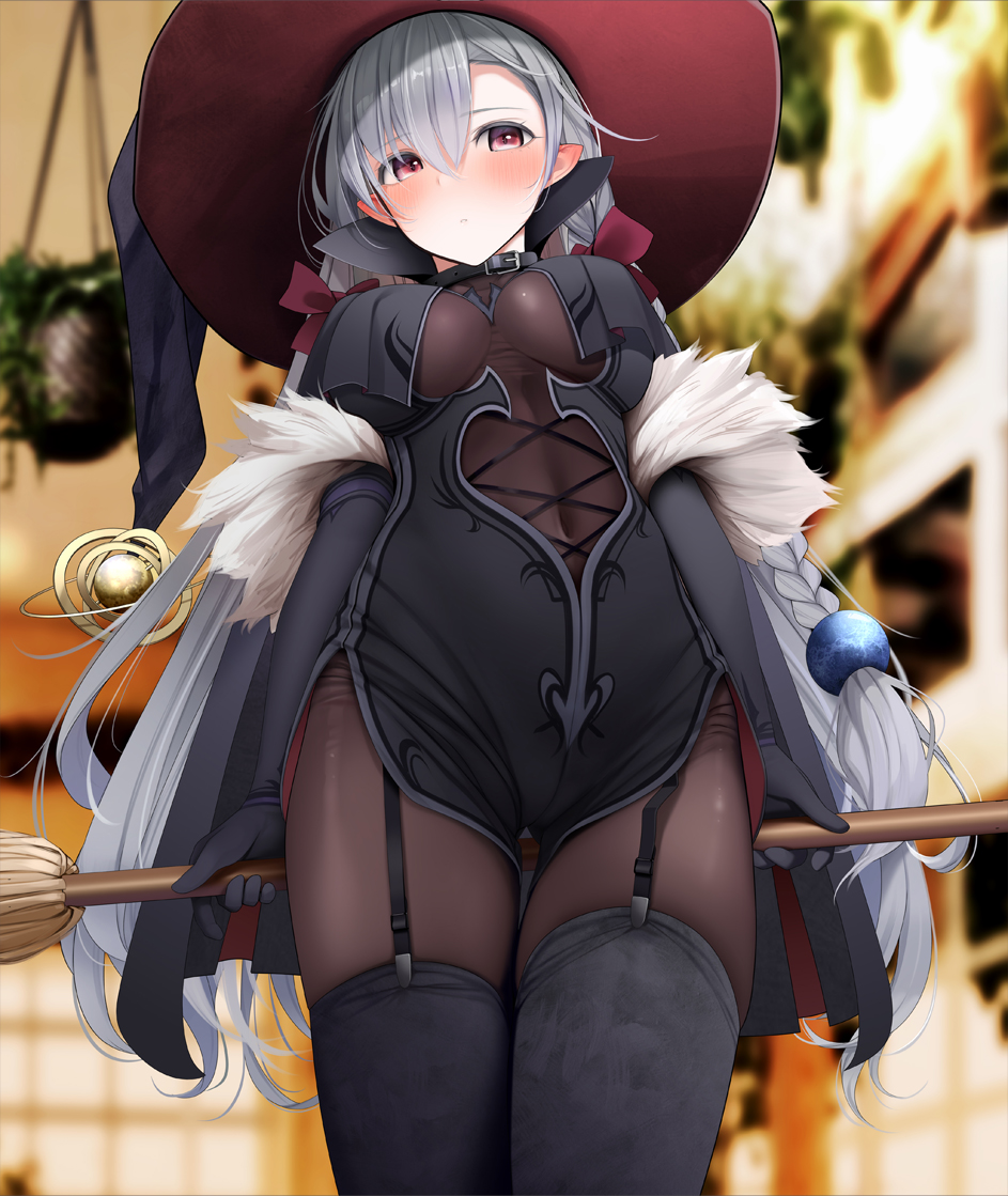 ウィッチちゃん。ハロウィンなんでね。
#オリジナル 