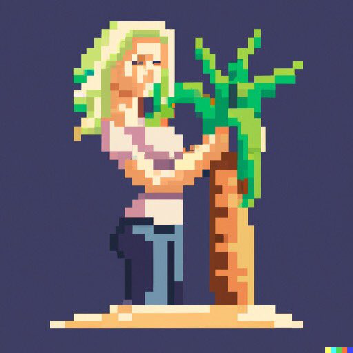 hanh_r's tweet photo. Witzige AI-generierte Pixelart ist witzig. 

#aiart #pixelarts https://t.co/tv3OCHO9ky