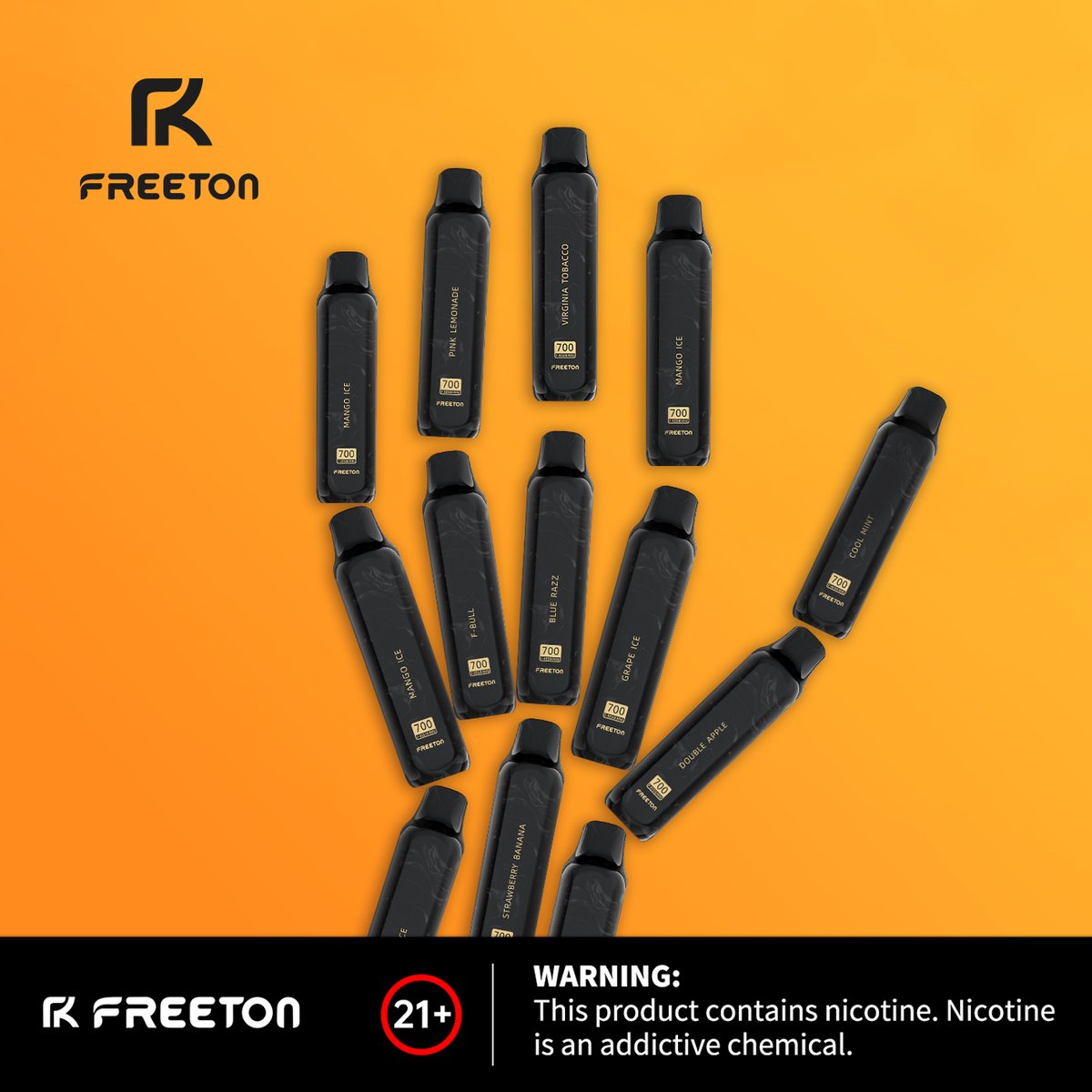 KEEP SPOOKY AND CARRY ON
👻
🎃
😈
👽
👹
🧟‍♂️
freetontech.com
Warning: This product contains nicotine. Nicotine is an addictive chemical
#freeton #newvape #vape #fresinmini #vapesociety #newdisposable #vapelife #vaping #lovevape #vapers #vapefam #vapelifestyle #vapecommunity