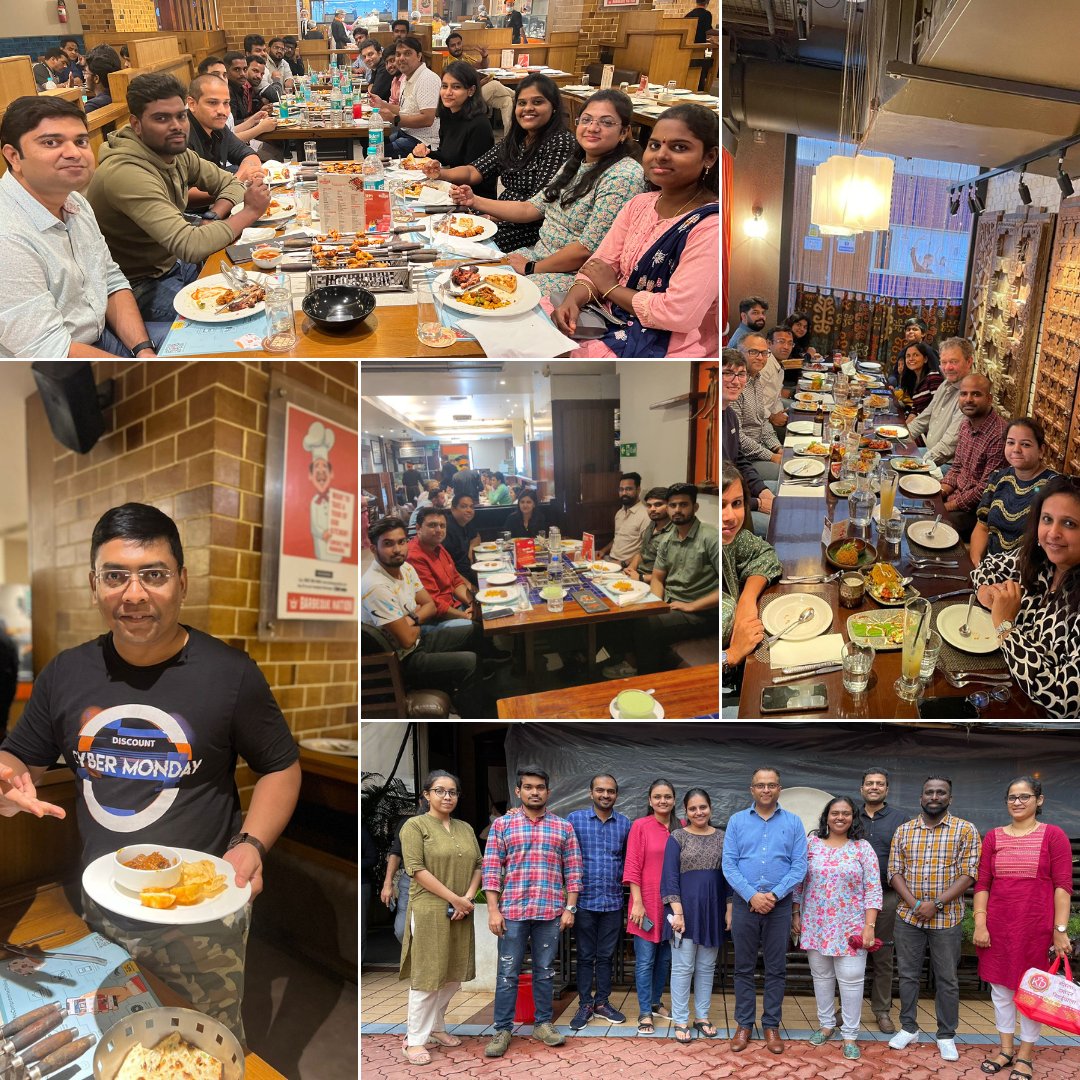 EaiSystems's tweet photo. EAI always believes healthy teams make healthy organization. EAI made sure all the employees get a break from routine and live out of Work from home ambience by social lunches at elite venues in Mumbai, Delhi, Hyderabad and London in this month.

#eaisystems #pega #teamlunch https://t.co/94SD2Imcu0
