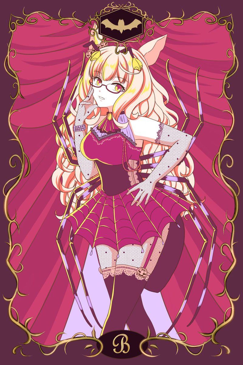 「今月描いた絵が0枚なので去年描いたハロウィンBNWHappy Halloween」|りるるん。のイラスト