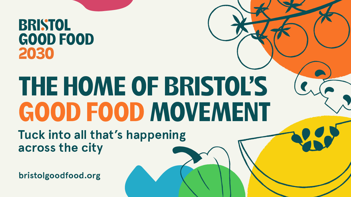 Bristol Good Food launches today, the new home of good food in the city! Tuck into all that's happening across Bristol! bristolgoodfood.org #bristolgoodfood2030 #bgf2030