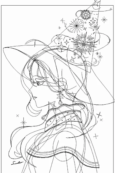 ギリギリ間に合いそうなハロウィン絵、今回もイラレで描きました🎃🧙🏻‍♀️
また夜にアップします〜! 