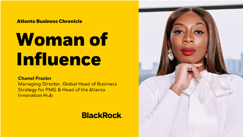 emaquestDotNet's tweet image. Congratulations to my colleague, Chanel Frazier, for being recognized on Atlanta Business Chronicle’s Women of Influence list. #OneBlackRock bit.ly/3UfFlYp