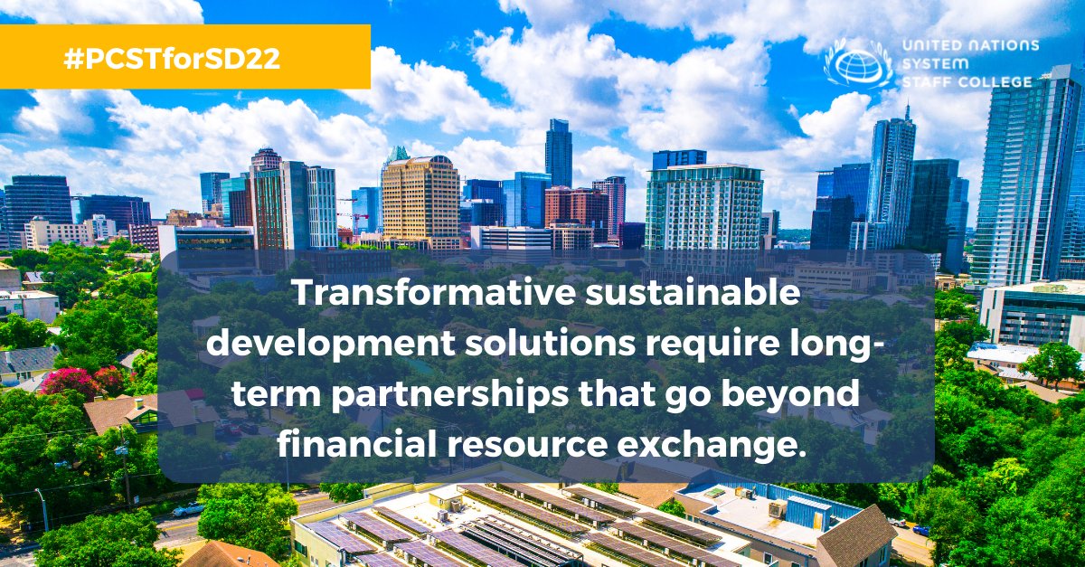 During our latest edition of the #PCSTforSD22 course, experts Moira Faul &amp; Hyun Sung shed light on partnerships &amp; tracking progress for #policycoherence for #sustainabledevelopment. Multi-stakeholder partnerships have gained momentum as a means to address global challenges.