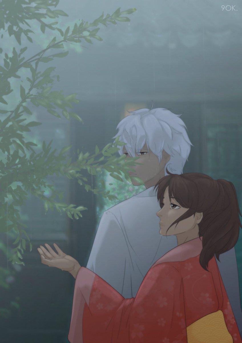 9neinOK's tweet photo. Only a woman with the soul of a samurai can accept a samurai. She is the one who can protect him in that fight where he can't fight with a sword.

#gintama #銀魂 #Sakata_Gintoki #坂田銀時   #Shimura_Tae #志村妙  #GinTae #銀妙 #gintamafanart #志村妙生誕祭 #志村妙生誕祭2022 https://t.co/VfCFflFrW5