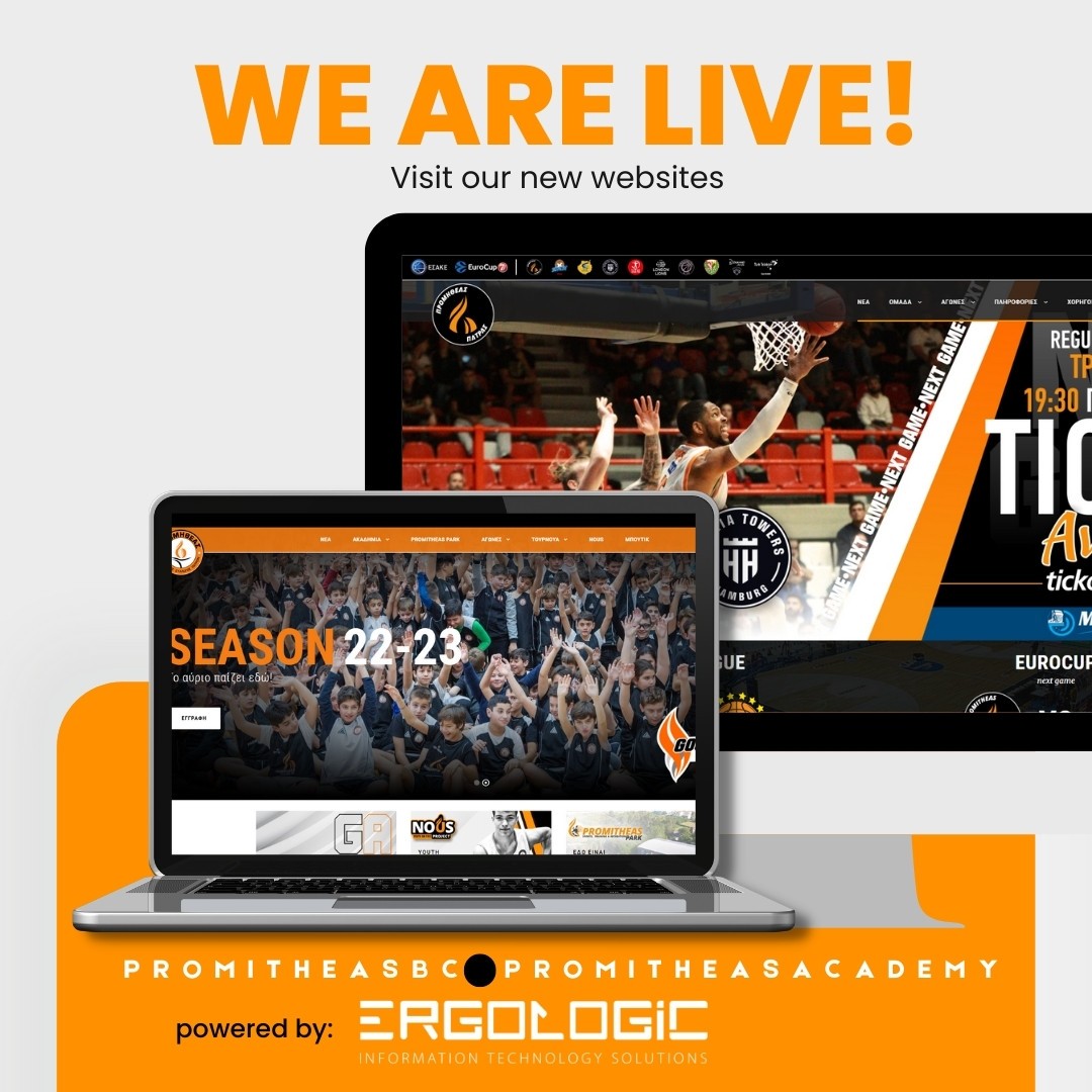 promitheasbc's tweet image. 📢 Οι νέες ιστοσελίδες του Προμηθέα έφτασαν!📢

Προμηθέας Πάτρας ΚΑΕ: 🔗 promitheasbc.gr
Ακαδημία Προμηθέα: 🔗 promitheasacademy.gr

#promitheaspatras #promitheasbc #promitheasacademy #proudtobeorange #sharethefire #goodathletebetterperson #gabp #website