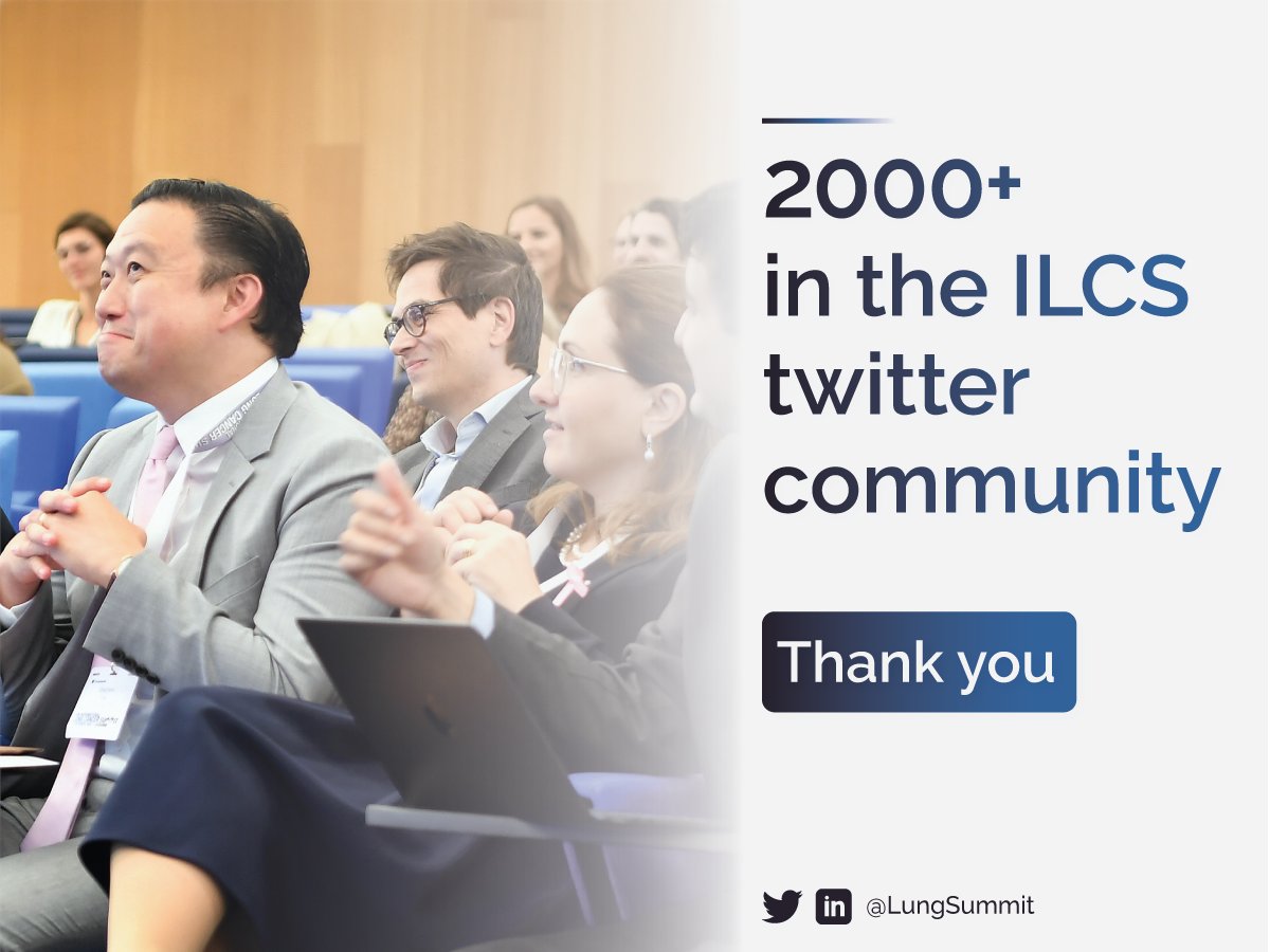 Thank you for 2️⃣0️⃣0️⃣0️⃣ plus followers! 

The #LungSummit unites thoracic experts to learn more and advance treatments and standard of care for #LungCancer 🫁

Let's bridge the gap in thoracic oncology together.

lungcancersummit.org