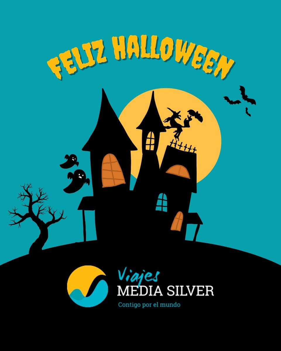 Desde Viajes Media Silver os deseamos Feliz #halloween 🦇