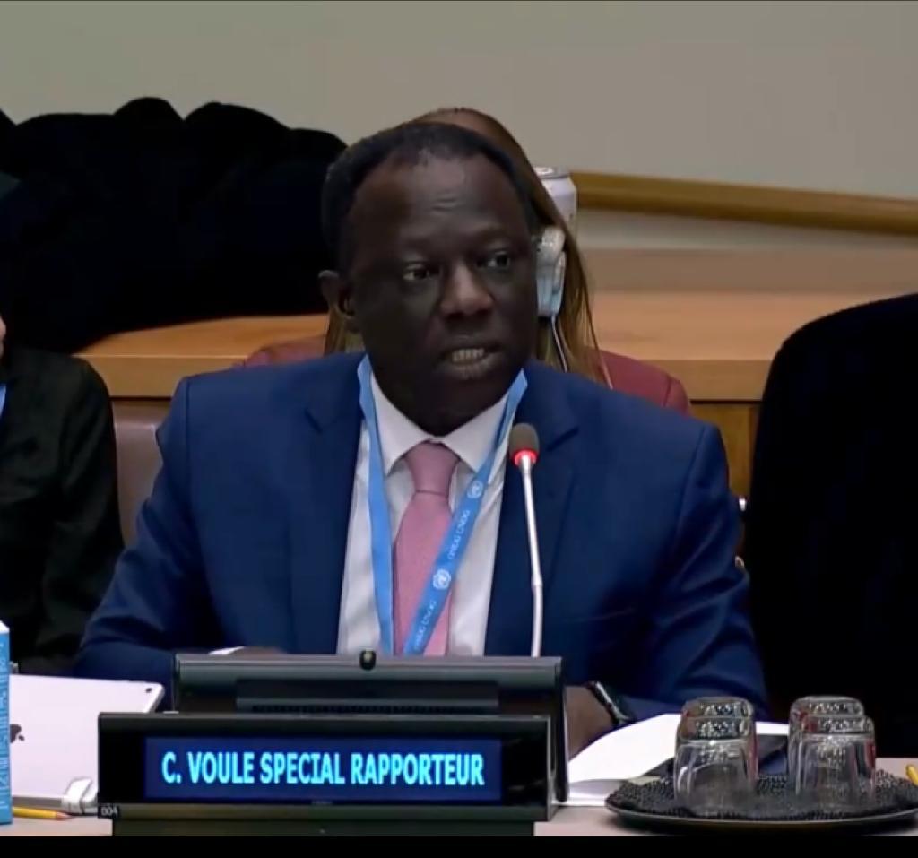 1/2 In my address at the #UNGA77 last Friday, I urged States to stop politicising & suppressing #SocialMovements. Instead I called on them to enter into dialogue, negotiate and hear their demands for dignity & freedom, to ensure de-escalation of existing tensions.