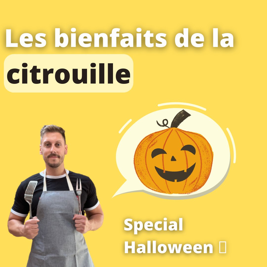 CoachBigMalc's tweet photo. Joyeux Halloween !
Tu comptes utiliser des citrouilles pour ta déco ? Savais-tu que cet aliment regorge de bienfaits ?
Par exemple, les graines ont un ratio de 65% de protéines pures, elles constituent une très bonne alternative aux protéines à base de lait type whey protéine ! https://t.co/YwXwDBQ4zK