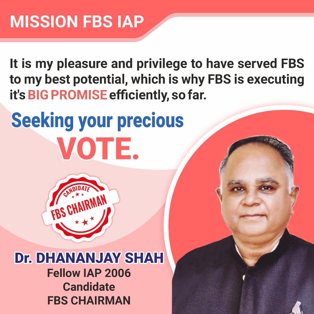 DhananjayIap's tweet photo. I have always been passionate about ensuring Membership Growth and Financial Robustness in FBS. Leadership in FBS needs a Corporate Culture by it's Managing Team https://t.co/uIIxPUn2bO