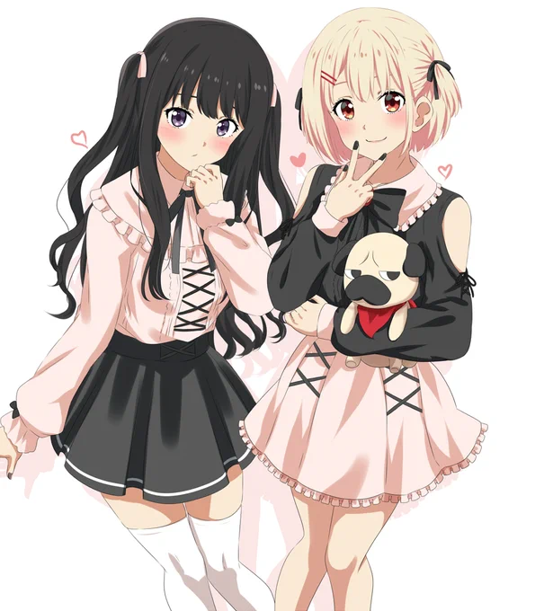 リコリコ #今月描いた絵を晒そう 