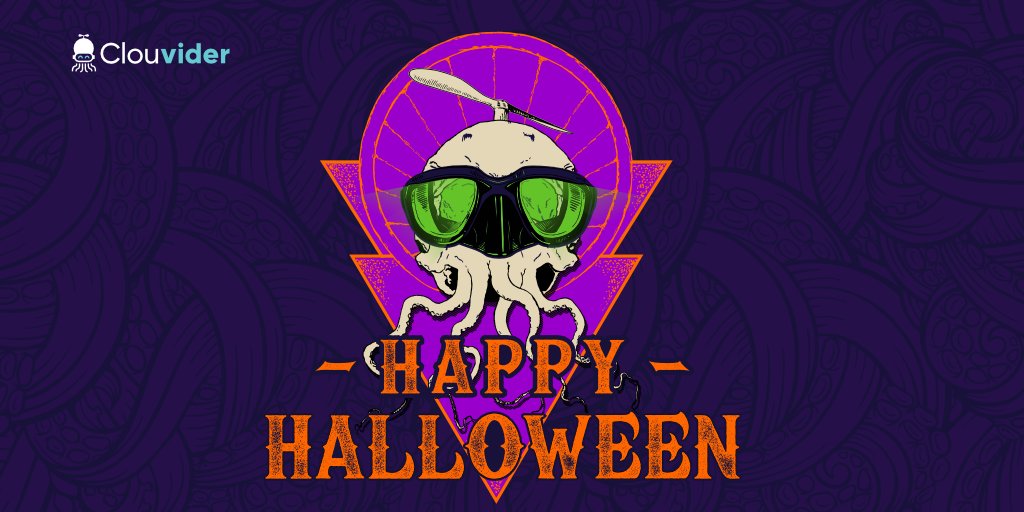 Happy Halloween! 
Check out our spooky deals for some amazing savings.
ow.ly/X3w050J3GT6
#haloween #clouvider #servers #sale