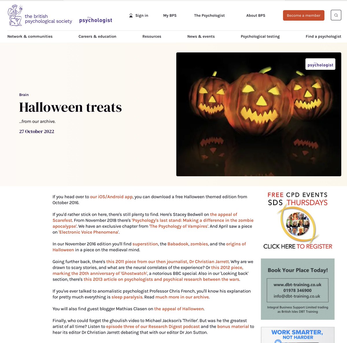 Some Halloween treats from our archive bps.org.uk/psychologist/h…