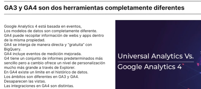 Ramonser's tweet photo. ¿Estáis preparados para el cambio PROFUNDO de Google Analytics Universal a Google Analytics 4? #GA4 #GA3 #GAUniversal #Ganalytics #analiticaweb https://t.co/DDZtFDPg7A