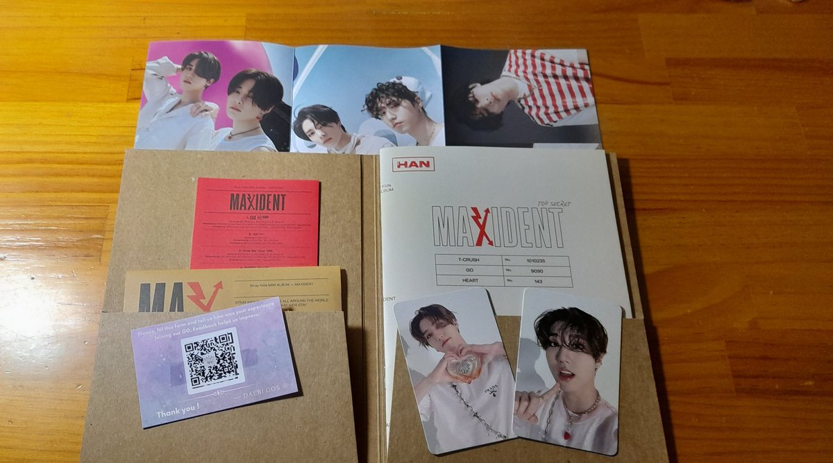 Cris__cl's tweet photo. Ya tengo en casita mi #papercase #Han #StrayKids  y todo gracias a  @daebiGOs #daebifeedback 😍  super contenta con  ellas y con todos sus gos 🥰 https://t.co/niLAQfWDB5