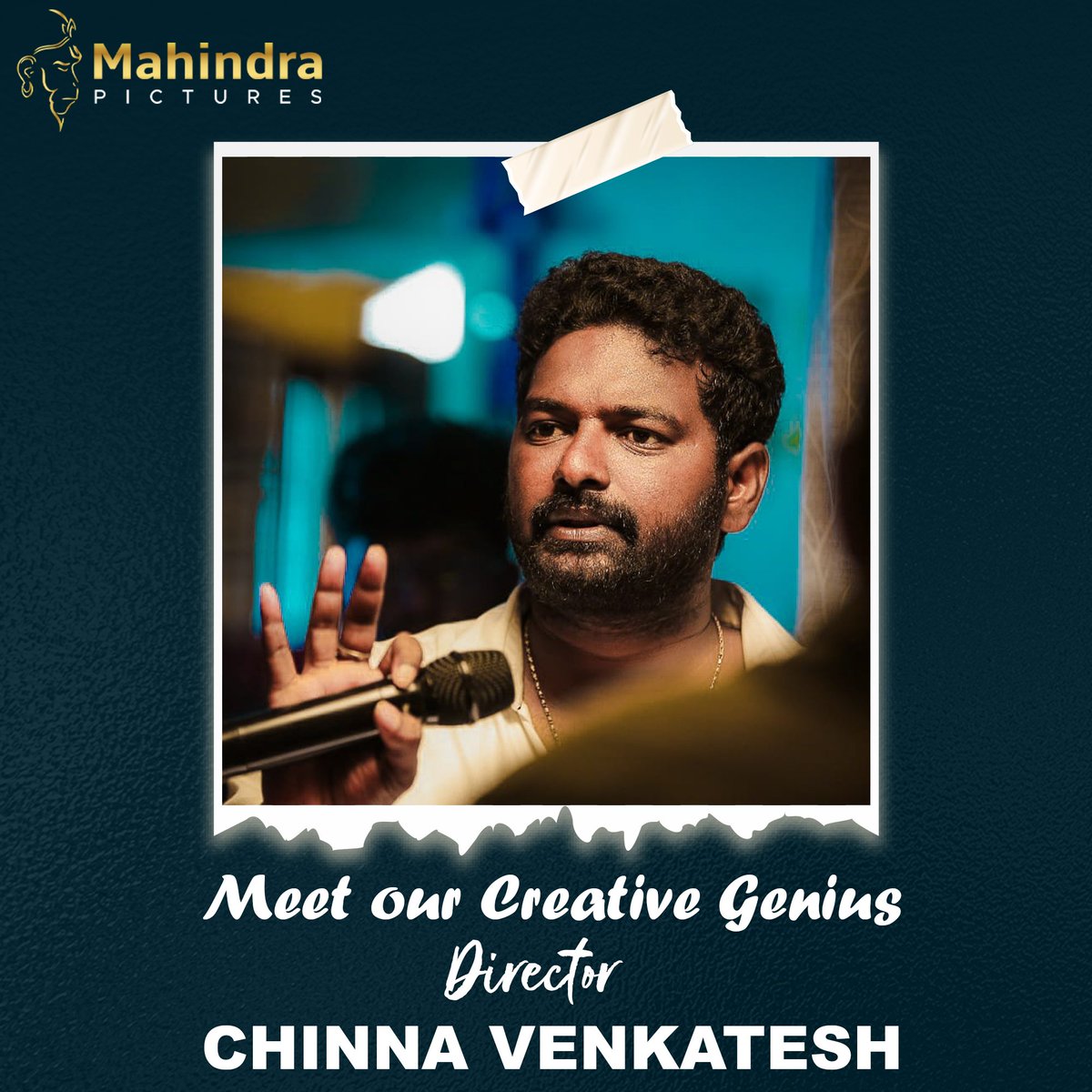 Mahindra_01's tweet photo. Meet our Creative Genius 
Director @chinnaV88

#srinivasvalluri 
@chaithanyapasupaleti
@rbanu21
 @saikarthikjadi  @prem_prathik #productionno1 #mahindrapictures #sangarshana https://t.co/zRm4K9BCJ5