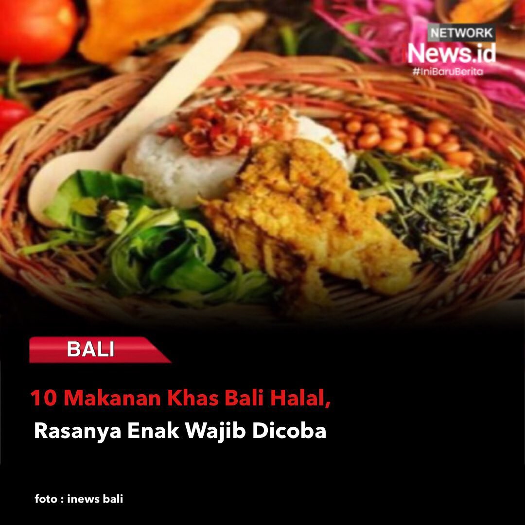 Makanan khas Bali halal mudah ditemukan saat berkunjung ke Pulau Dewata. 

Penasaran ada makanan apa aja ? simak berita selengkapnya di Bali.inews.id atau kamu juga bisa download aplikasinya di Appstore atau Playstore mu sekarang juga!

#iNewsid #iNewsNetwork
