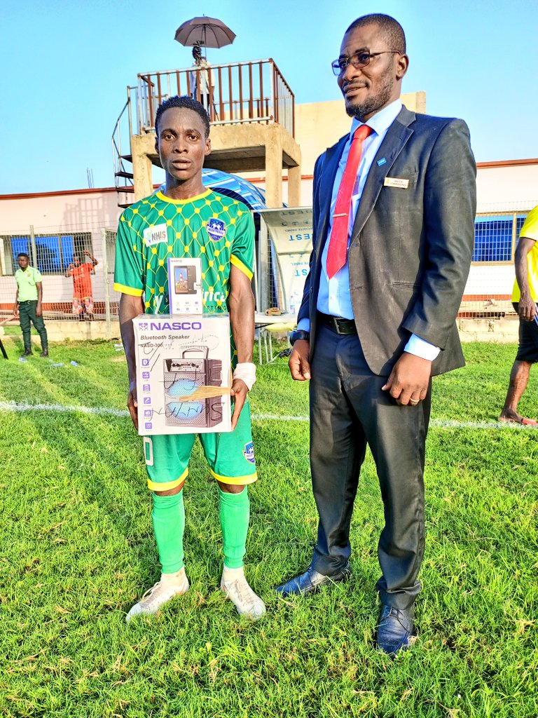 Nsoatreman_FC's tweet photo. Our NASCO Man of the Match was won by #StephenDiyuo again with 2οΈβ£ goals scored in our game yesterday β½β½
He simply knows how to always win it.β‘β‘
His 2ND for the season.π¦π¦π¦π¦π¦π¦π¦π¦
@ServiceRadio | @MybetAfrica
@NHIS_Ghana | #SeviceHostel | #BAEvents https://t.co/4oqDxnYfbZ