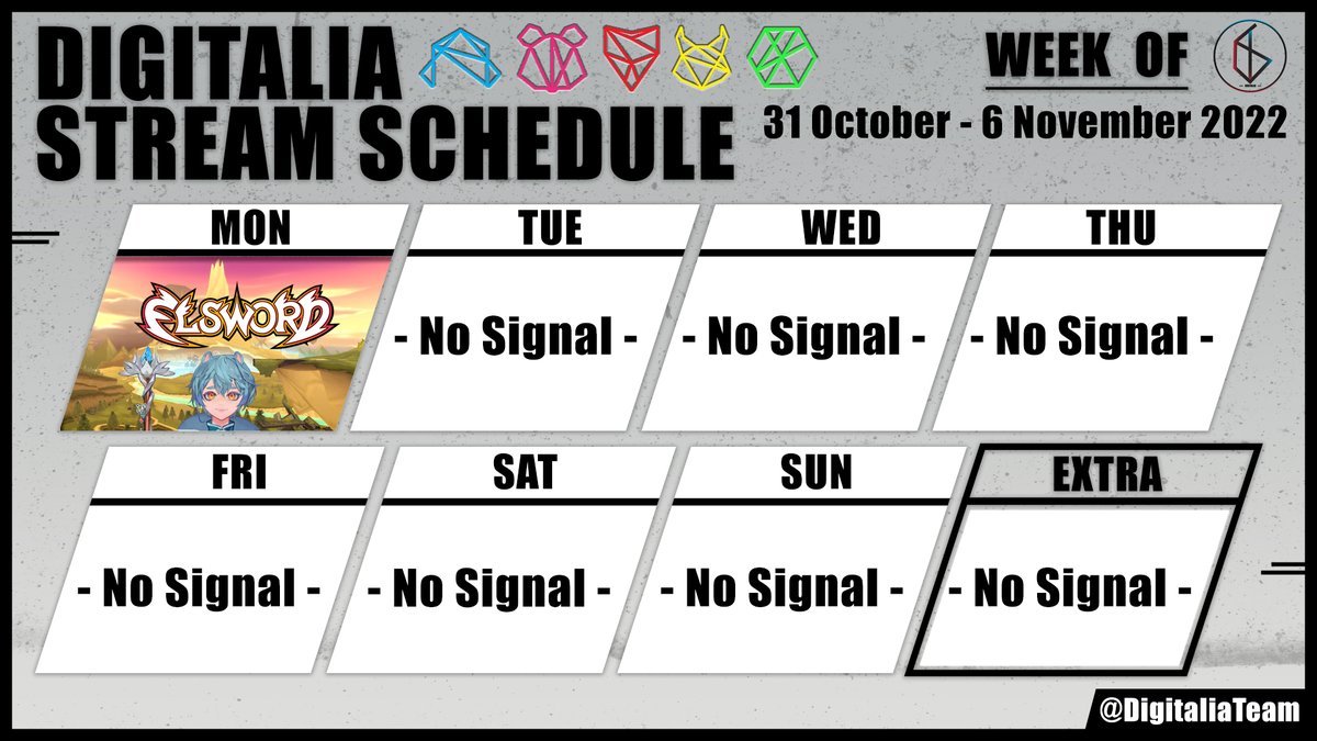 ตารางไลฟ์ประจำสัปดาห์ของสมาชิก Digitalia
ประจำวันที่ 31 ตุลาคม - 6 พฤศจิกายน 2565

ติดตามชมเหล่าสมาชิกกันด้วยนะ

หมายเหตุ : นี่เป็นประกาศคร่าวๆ รายอาทิตย์ อาจมีการเปลี่ยนแปลงได้ โปรดติดตามประกาศทางการจากสมาชิกโดยตรง

#DigitaliaTeam