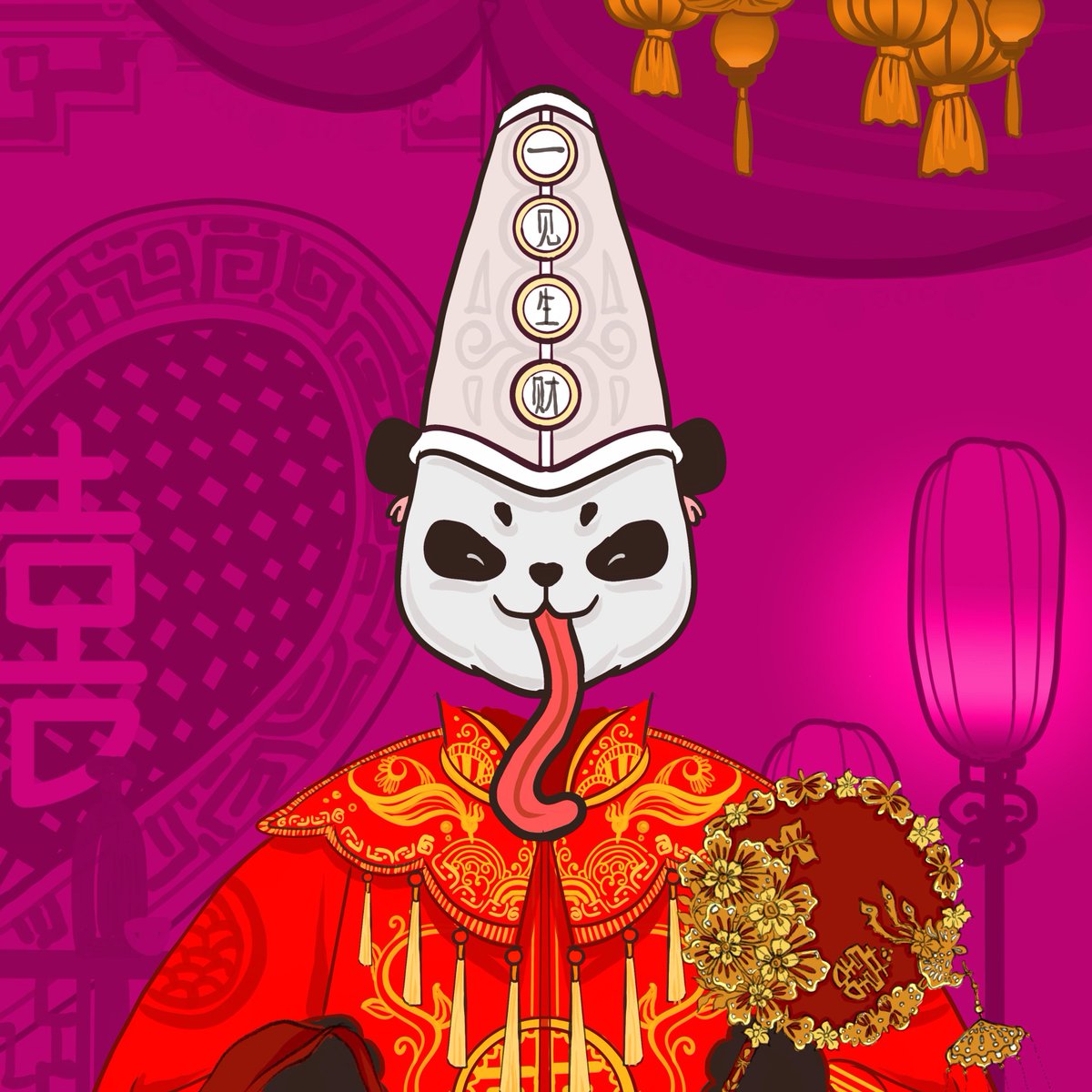 HashPandas's tweet photo. Happy Halloween！ 💀💀🎃🎃   🎎      
#hashpandas #nft #Happyhalloween #nftart https://t.co/Vcux0Ot4Fg