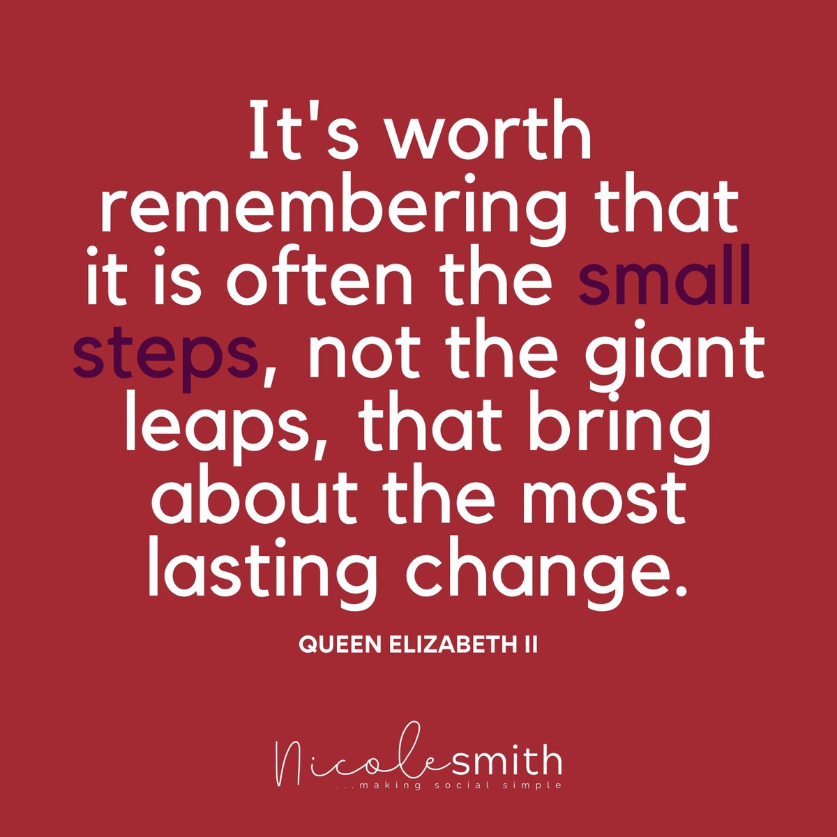 Don't you love the term 'overnight success'?

Those who run their own business or are smack in the middle of building a brand understand how untrue a statement it really is... bit.ly/NS_Linkedin

#nicolelovessocial #socialmadesimple #socialmedia