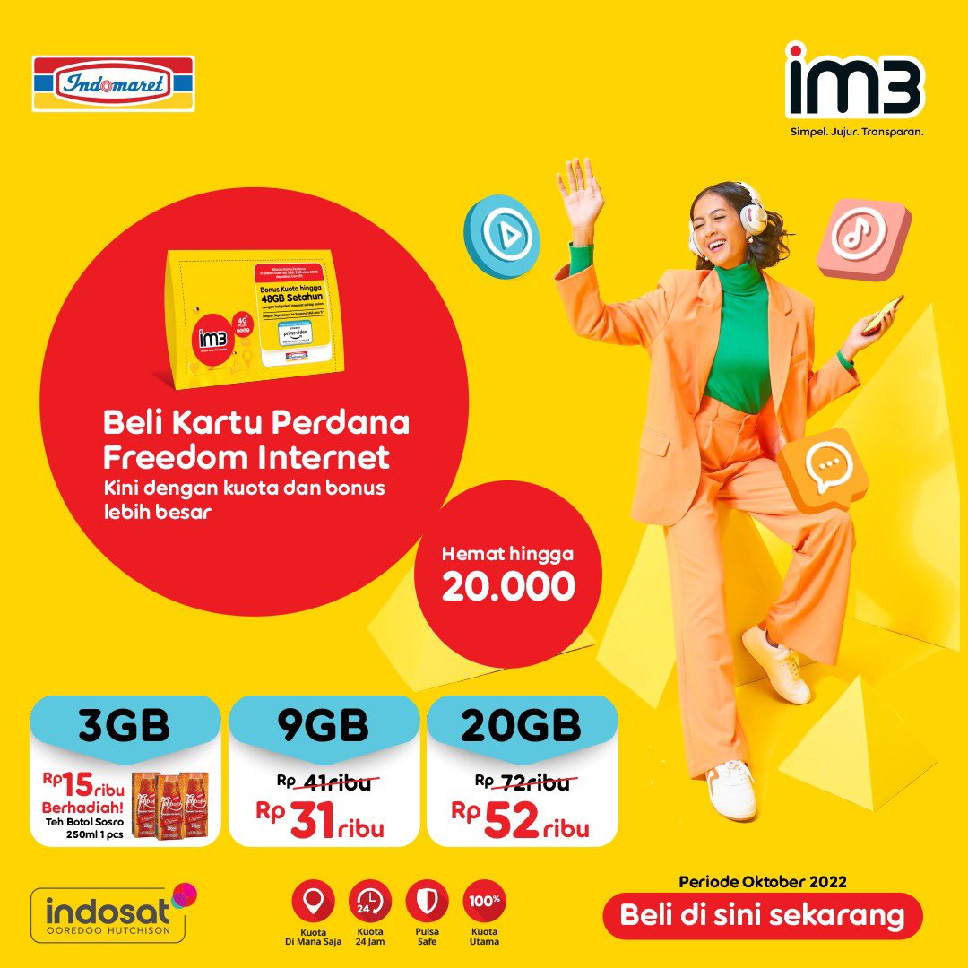 Sobat IM3 Batam (@sobatim3batam) on Twitter photo 