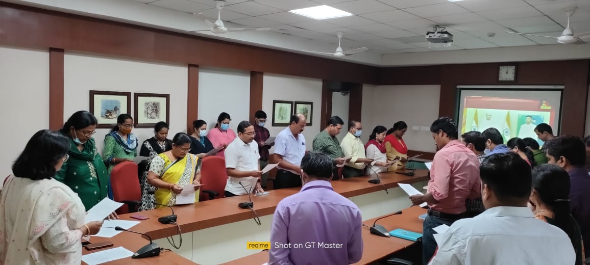 OSMCL1's tweet image. Observance of Vigilance Awareness Week @ OSMCL Hqrs. from 31th October, 2022 to 6th November, 2022