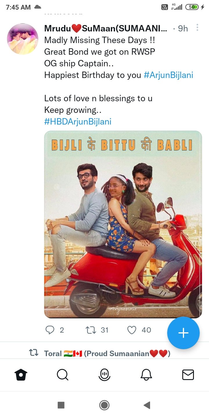 Happy birthday arjun bijlani. 