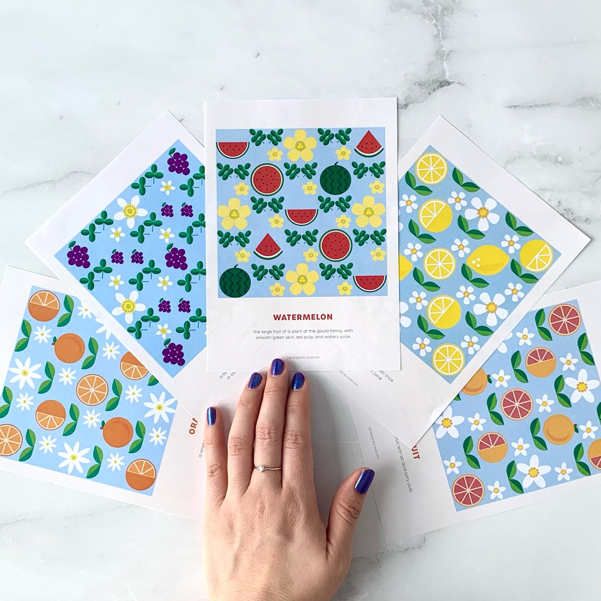 janep_creation's tweet image. Indulge in a little sweet variety, and savor every bite of this colorful poster.💛🧡💚💙💜
#geometric #fruitpattern #adobeillustrator #adobeindesign #EtsySeller #society6