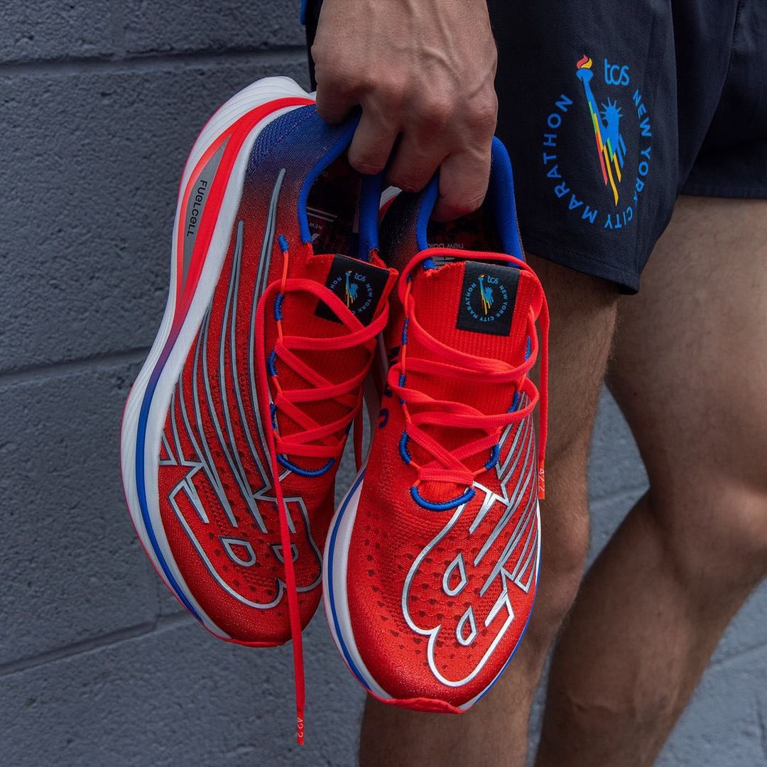 newbalancemena's tweet photo. Introducing the FuelCell SuperComp Elite v3 for the #TCSNYCMarathon.  Available now. https://t.co/nYDyEl7Dz8