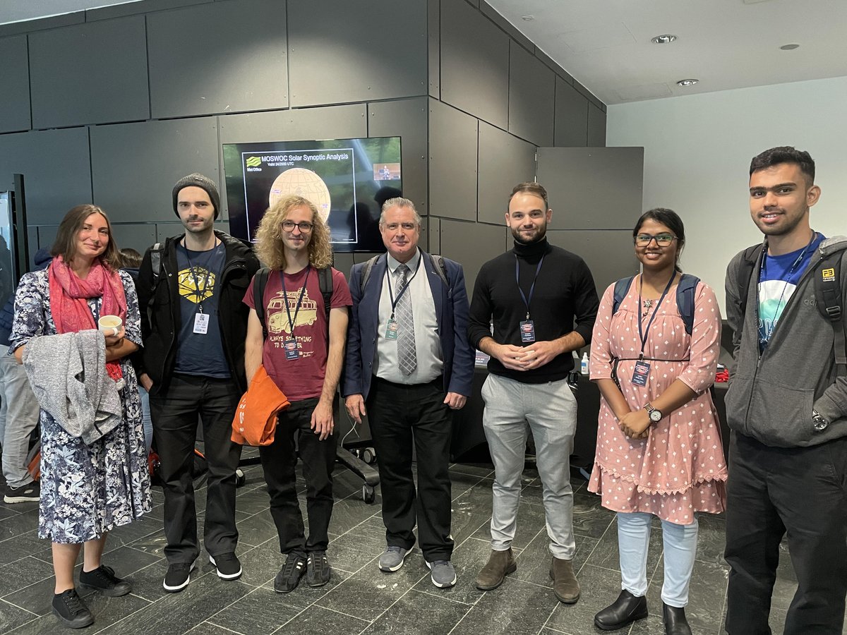 SWATNetProject's tweet image. It&apos;s been an exciting week in Zagreb, where #ESWW2022 took place. #SWATNetProject was represented by several ESRs meeting each other face to face as well as having the chance to talk to #heliophysics and #spaceweather colleagues from around Europe @spoedts @CmPA_KULeuven