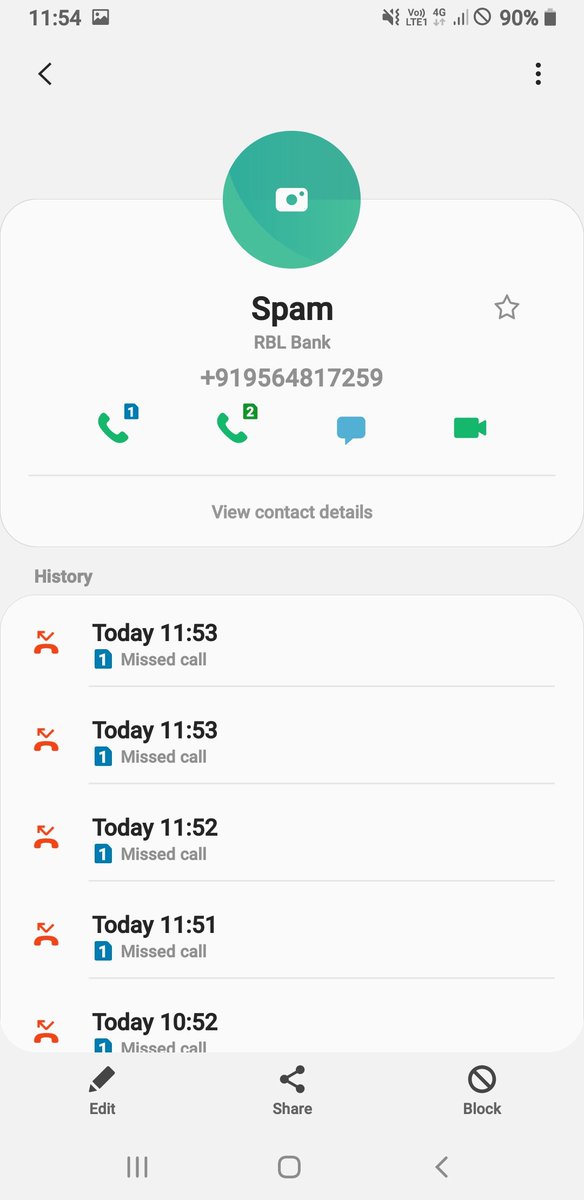 Swetlana_0191's tweet photo. @nikkhhiljethwa @rblbank @RBLBankCares @Gagandeepstand @DoT_India @kashmirguardian @LCAI_Support @KolkataPolice @er_naresh_soni @Truecaller @MumbaiPolice Constant harassment in a row.. m again putting this number with the anti rowdy section https://t.co/v5FIM9cyDL