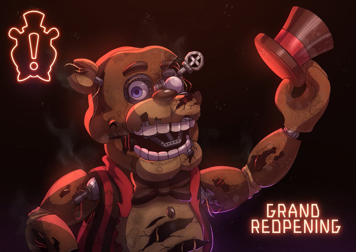 klunsjolly on X: freddy fazbear's pizza has been added to the